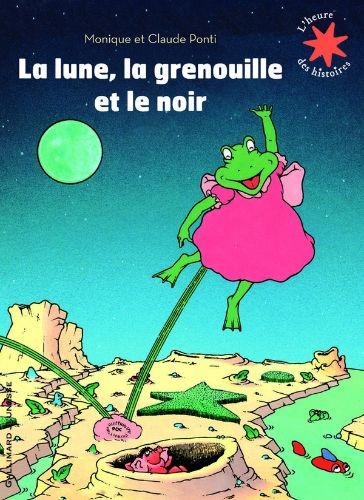 La lune, la grenouille et le noir - Click to enlarge picture.