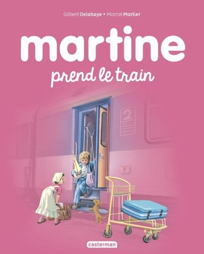 Martine prend le train - Click to enlarge picture.