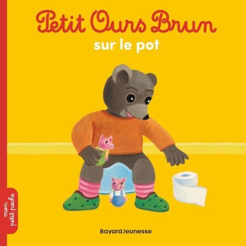 Petit Ours Brun sur le pot - Click to enlarge picture.