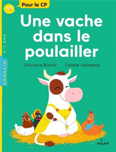 Une vache dans le poulailler - Click to enlarge picture.