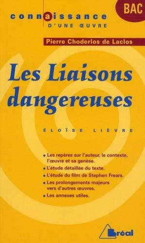 Connaissance d'une œuvre - Les Liaisons dangereuses - Click to enlarge picture.