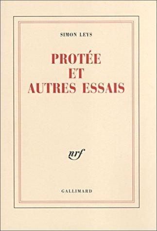 Protée et autres essais - Click to enlarge picture.