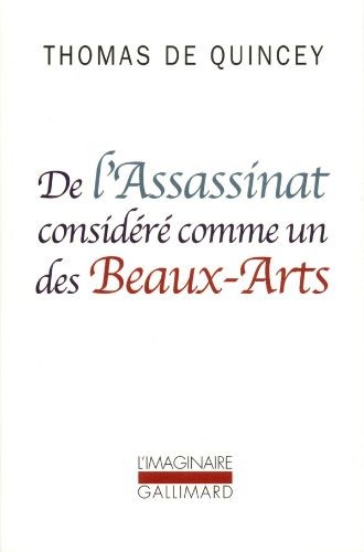 De l'assassinat considéré comme un des beaux-arts - Click to enlarge picture.