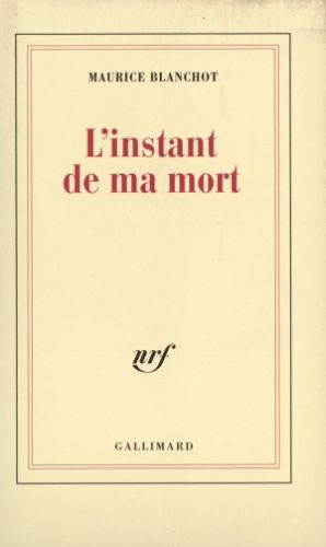L'instant de ma mort - Click to enlarge picture.