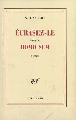 Écrasez-le, précédé de Homo sum - Click to enlarge picture.