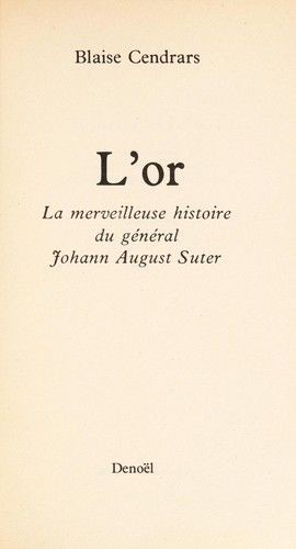 L'Or - Click to enlarge picture.