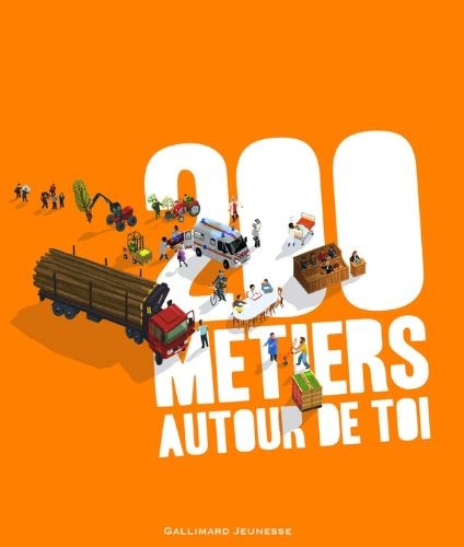 200 métiers autour de toi - Click to enlarge picture.