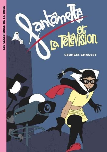 Fantômette et la télévision - Click to enlarge picture.