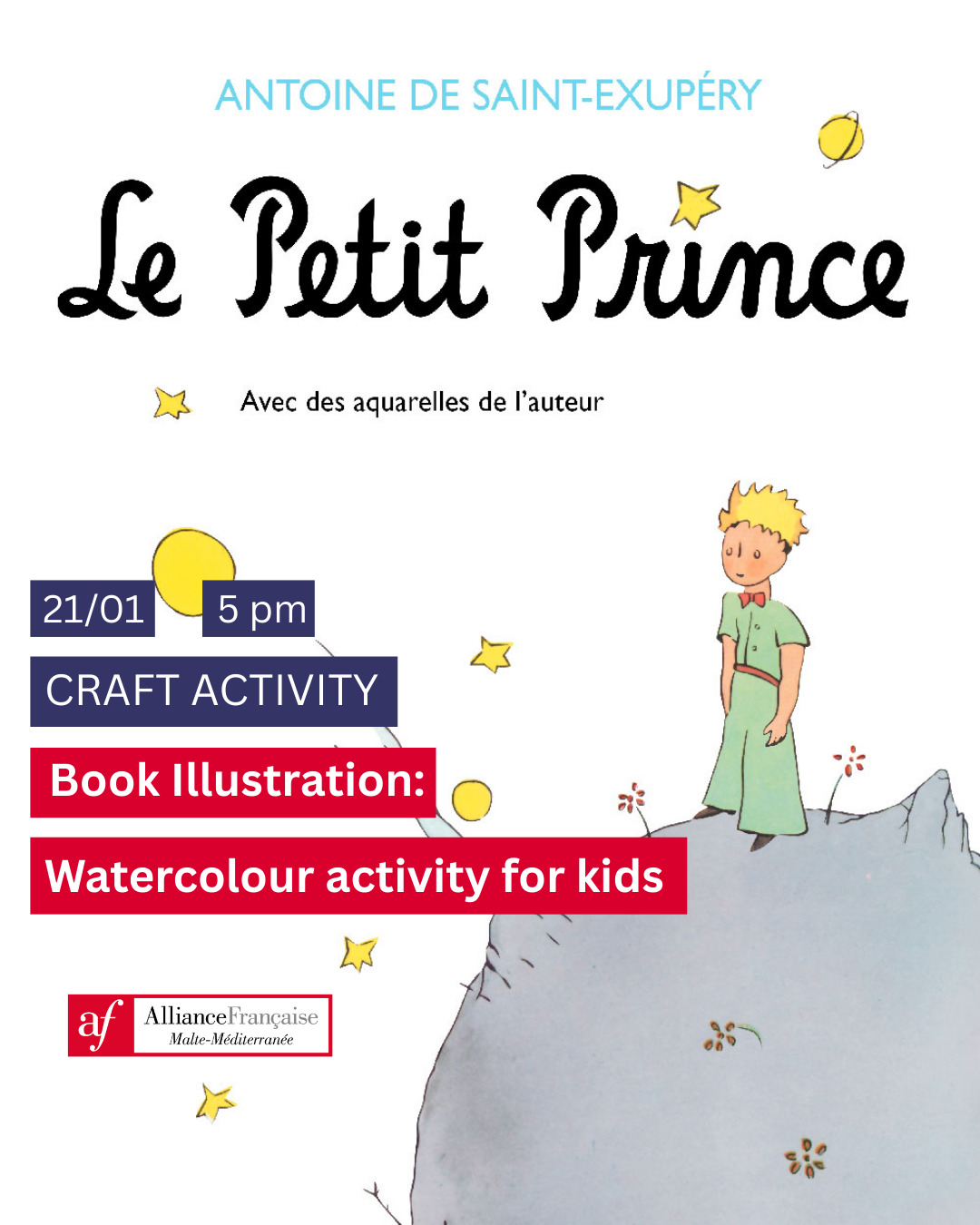Atelier illustration : Le Petit Prince
