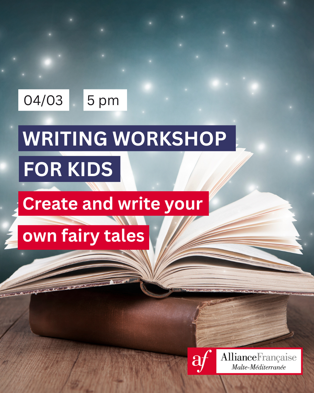 Writing Workshop for kids: Create and write your own fairy tales