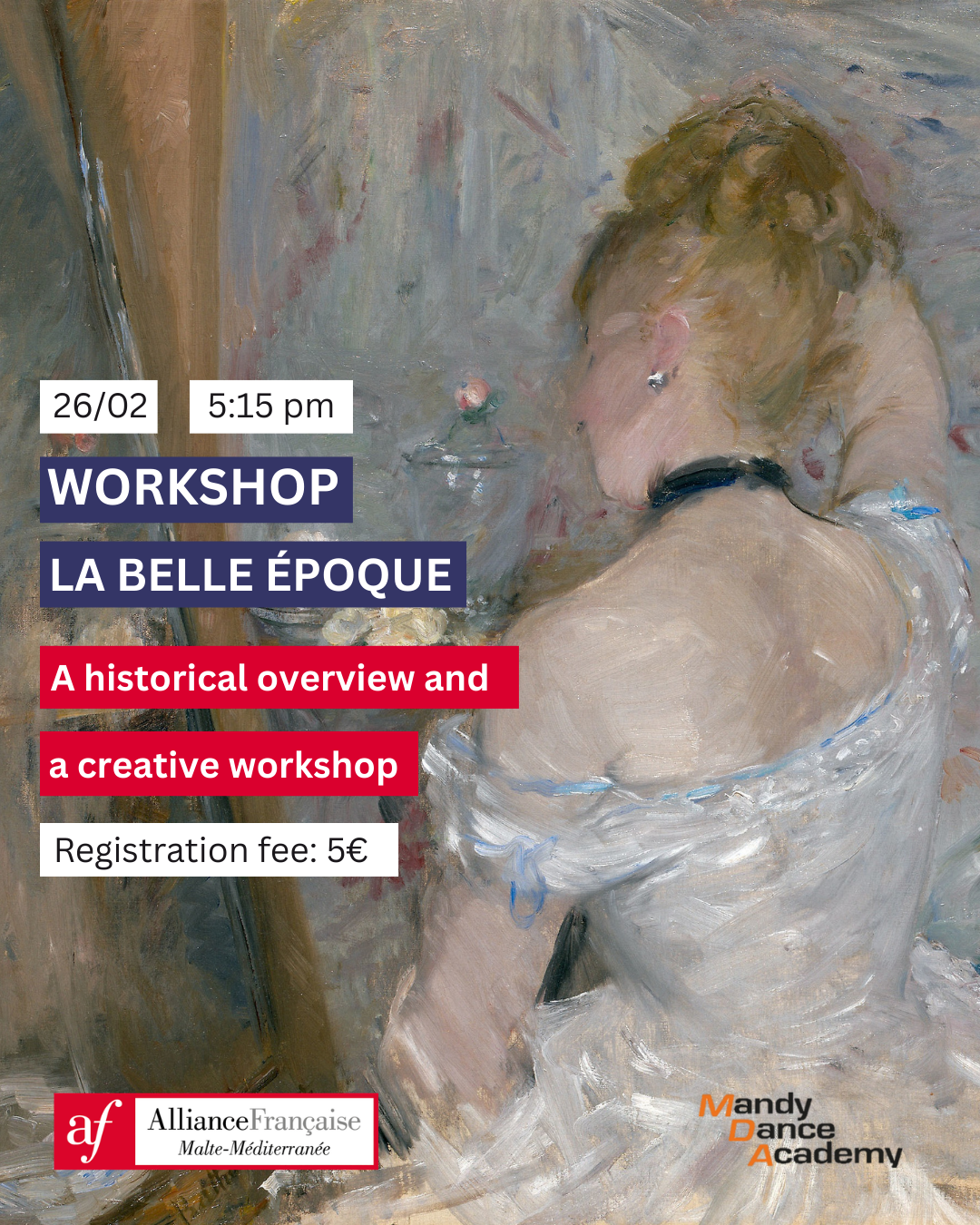 Workshop La Belle Époque - Mandy Dance Academy