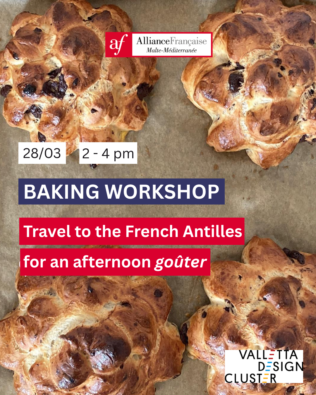 Baking workshop: Travel to the French Antilles for an afternoon goûter