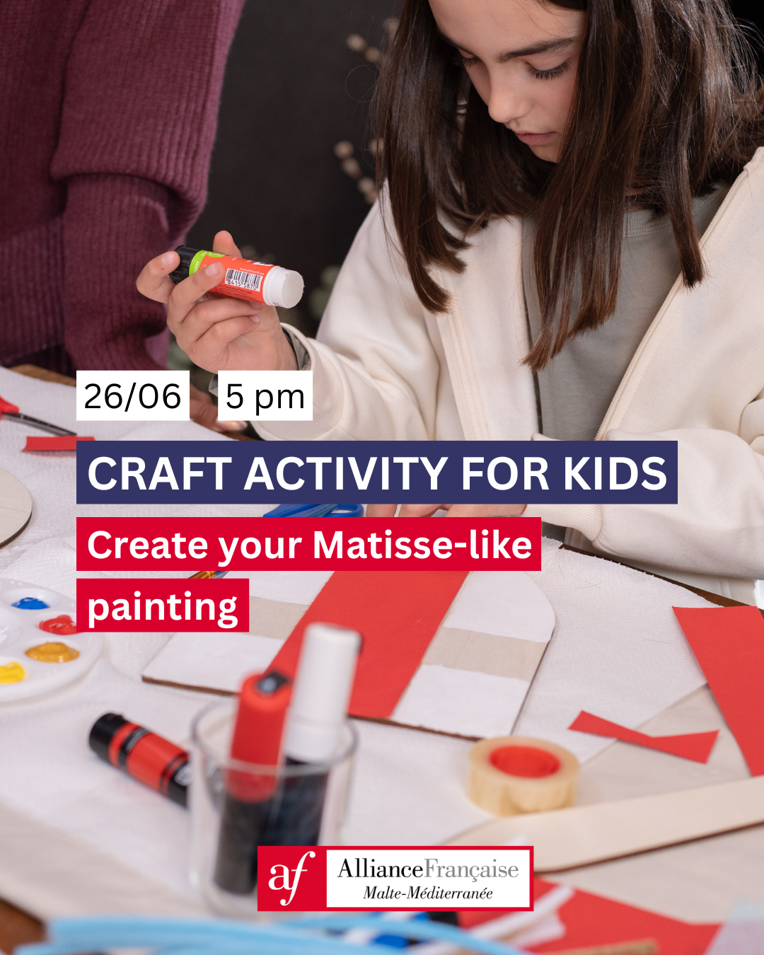 Kids workshop: Create your Matisse inspired art work