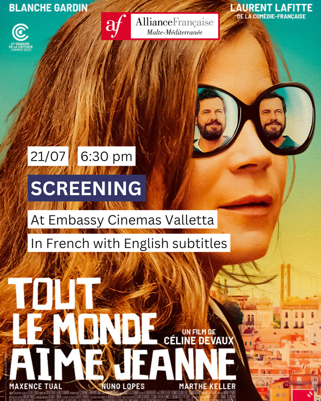 Screening: Tout le monde aime Jeanne