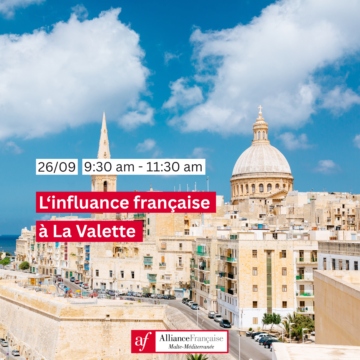 Guided Tour: L’influence française à La Valette